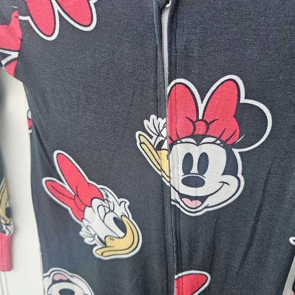 NEW Disney Minnie Mouse Kids One Piece Pajama - (Viscose =bamboo) 18 Months - Picture 2 of 3